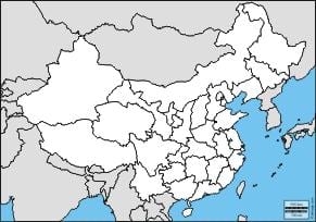 leë kaart China