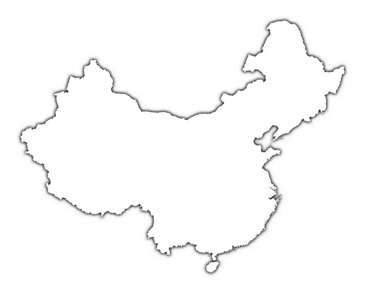 uiteensetting kaart China