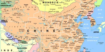 China administratiewe kaart