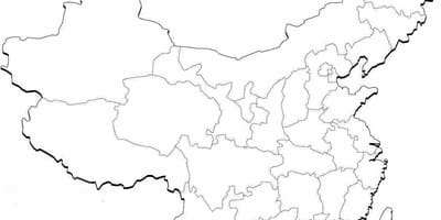 Kaart van China quiz