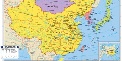 Kaart vir China