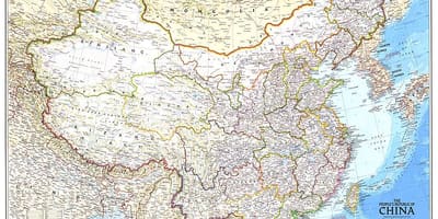 Kaart van die republiek van China